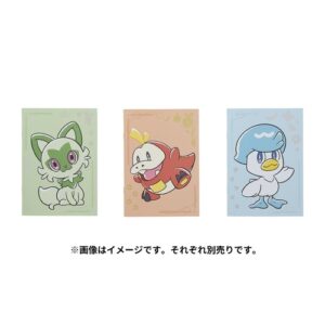 寶可夢中心－帕底亞御三家系列A5筆記本