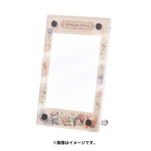 寶可夢卡片壓克力展示框－木木梟&火球鼠&水水獺