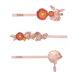 寶可夢中心－Fleur de Coquelicot系列髮夾