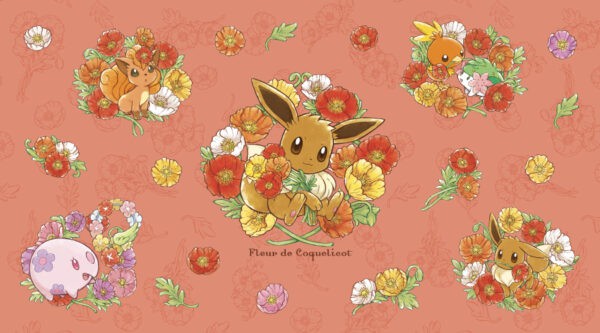 寶可夢中心－Fleur de Coquelicot系列萬用收納箱