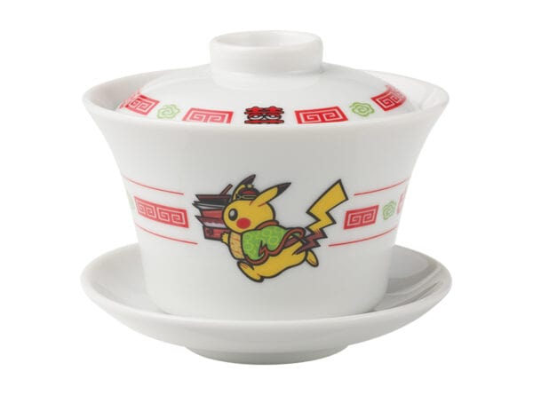 寶可夢咖啡店限定－皮卡丘飯店系列蓋碗