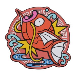 寶可夢中心－皮卡丘飯店系列鯉魚王橡膠杯墊