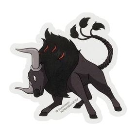 寶可夢貼紙系列－帕底亞肯泰羅（火熾種）