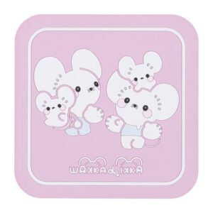寶可夢中心－WAKKA de IKKA系列一家鼠橡膠杯墊