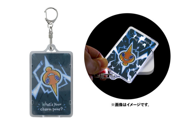 寶可夢中心－What’s your charm point?系列與洛托姆一起卡片鑰匙圈