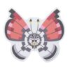 寶可夢中心－ BUG OUT!系列彩粉蝶造型便條紙