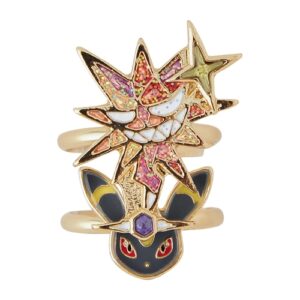 寶可夢飾品系列－惡太晶月亮伊布戒指