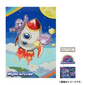 寶可夢中心－Night Arcade系列海報&貼紙組