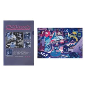 寶可夢中心－Night Arcade系列文件夾2枚組