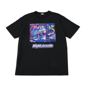 寶可夢中心－Night Arcade系列T-Shirt黑零碼