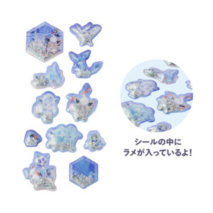 寶可夢中心－ Snowy Gathering系列膠囊貼紙