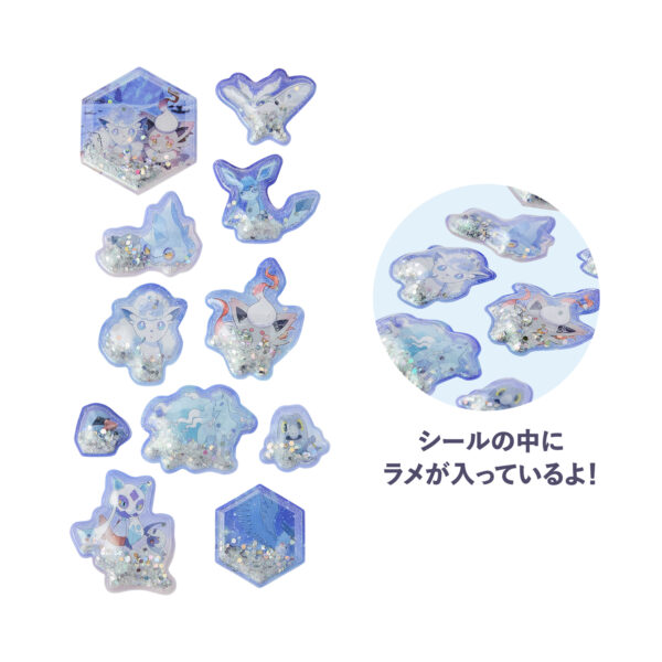 寶可夢中心－ Snowy Gathering系列膠囊貼紙