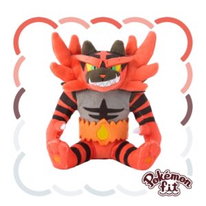 寶可夢布偶系列－寶可夢FIT系列727熾焰咆哮虎