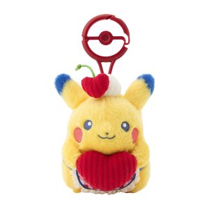 寶可夢布偶吊飾系列-PIKACHU DINER系列皮卡丘愛心