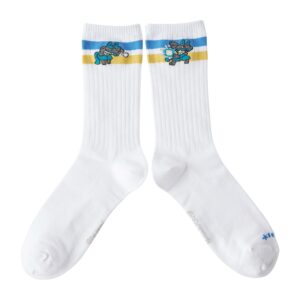 寶可夢中心－特訓中系列路卡利歐中筒襪