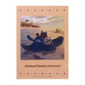 寶可夢中心-Timeless Adventure系列阿羅拉A4文件夾