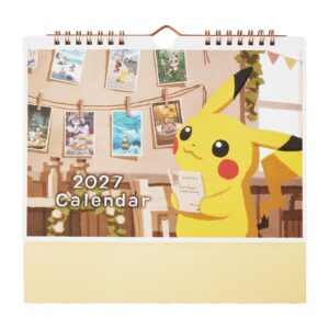 寶可夢中心-2027年Seasonal Situations明信片桌曆